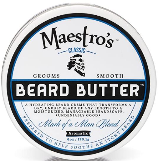 Beard butte recipe: maestro's classic mark of a man beard butter