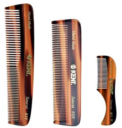 Custom beard comb: kent beard comb set