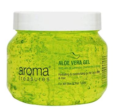 Beard gel: aroma treasures aloe vera gel