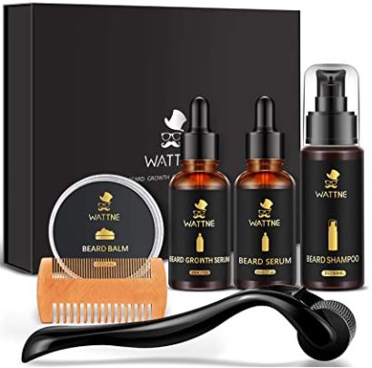 Beard grooming kits: wattne store beard growth kit