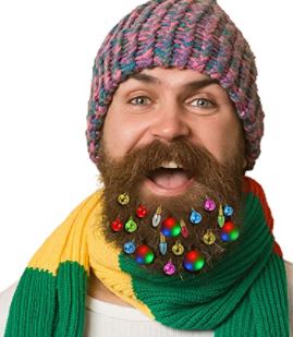 Beard lights: multicolored beard lights