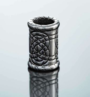 Beard rings: northern viking jewelry-beard ring knotwork