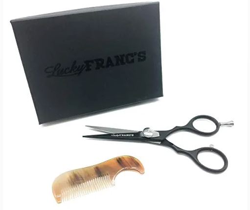 Beard scissors: lucky franc’s japanese scissors