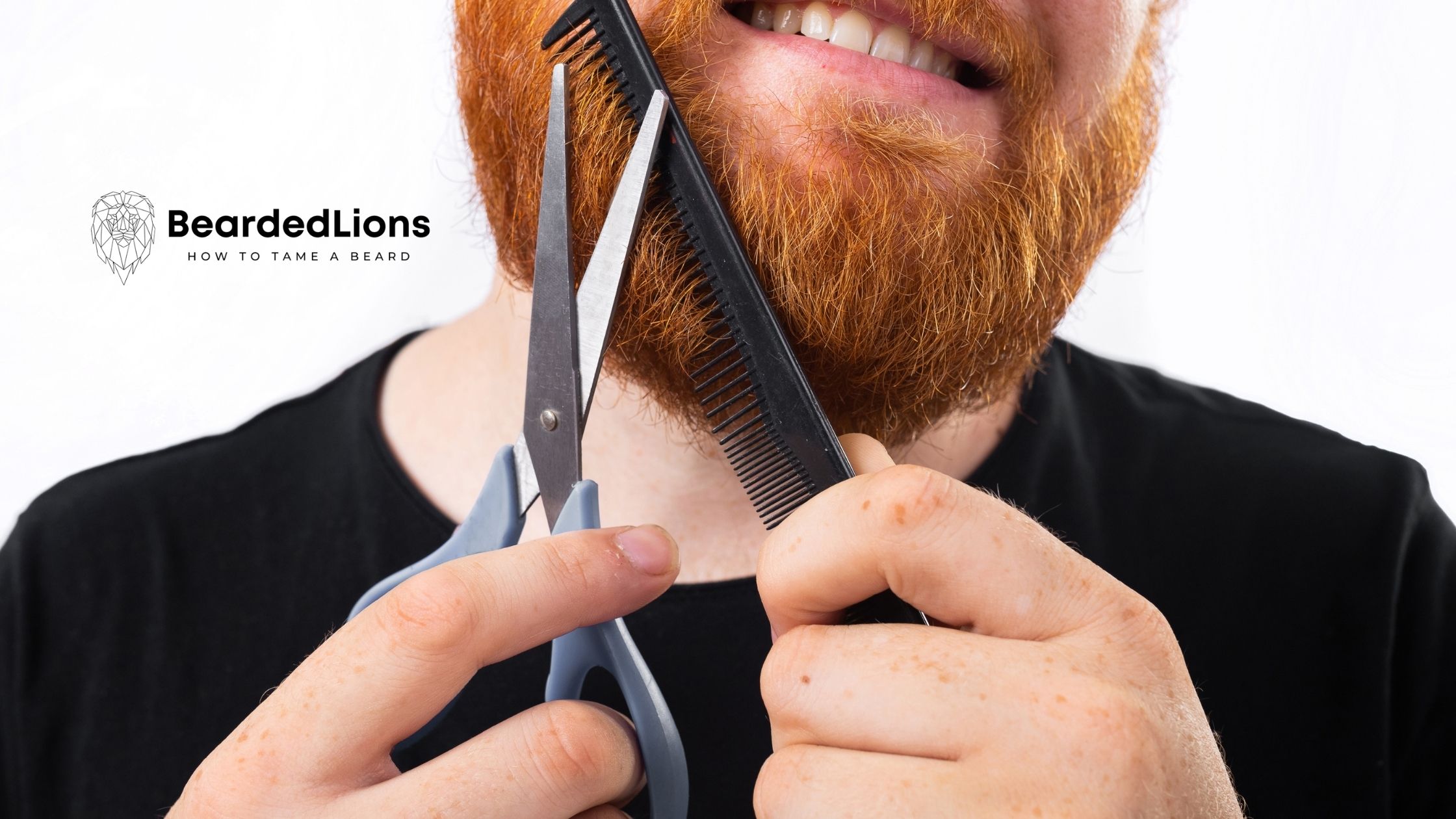 Beard scissors