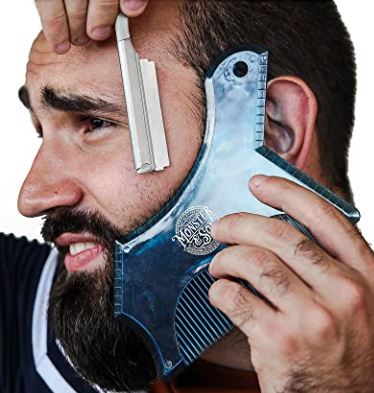 Beard shaping tool: monster & son oversized beard shaping tool