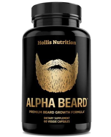 Beard growth supplement: alpha beard growth vitamins