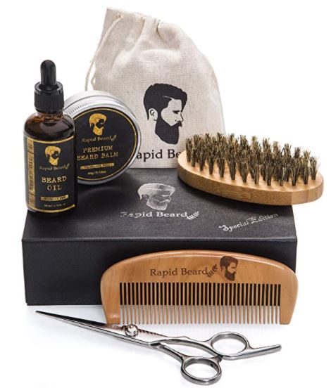 Best beard kit: rapid beard grooming & trimming kit for men care