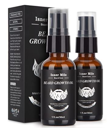 Beard growth kit: isner mile beard growth oil