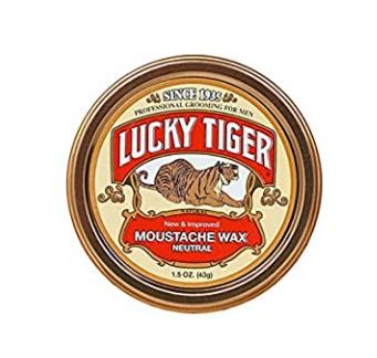 Best beard products 2021: lucky tiger mustache wax