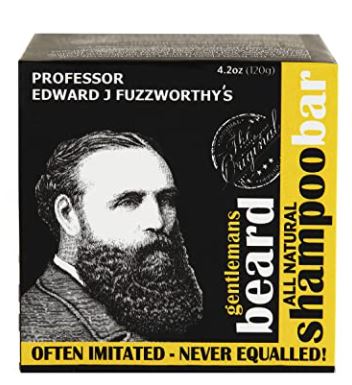 Best beard products 2021: professor fuzzworthy’s beard shampoo