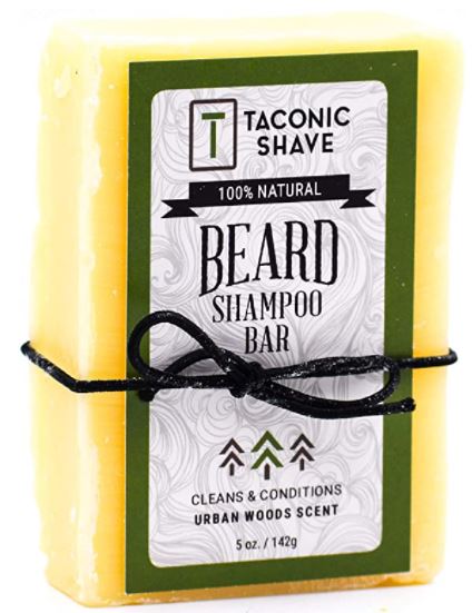 Best beard products: taconic shave beard shampoo bar